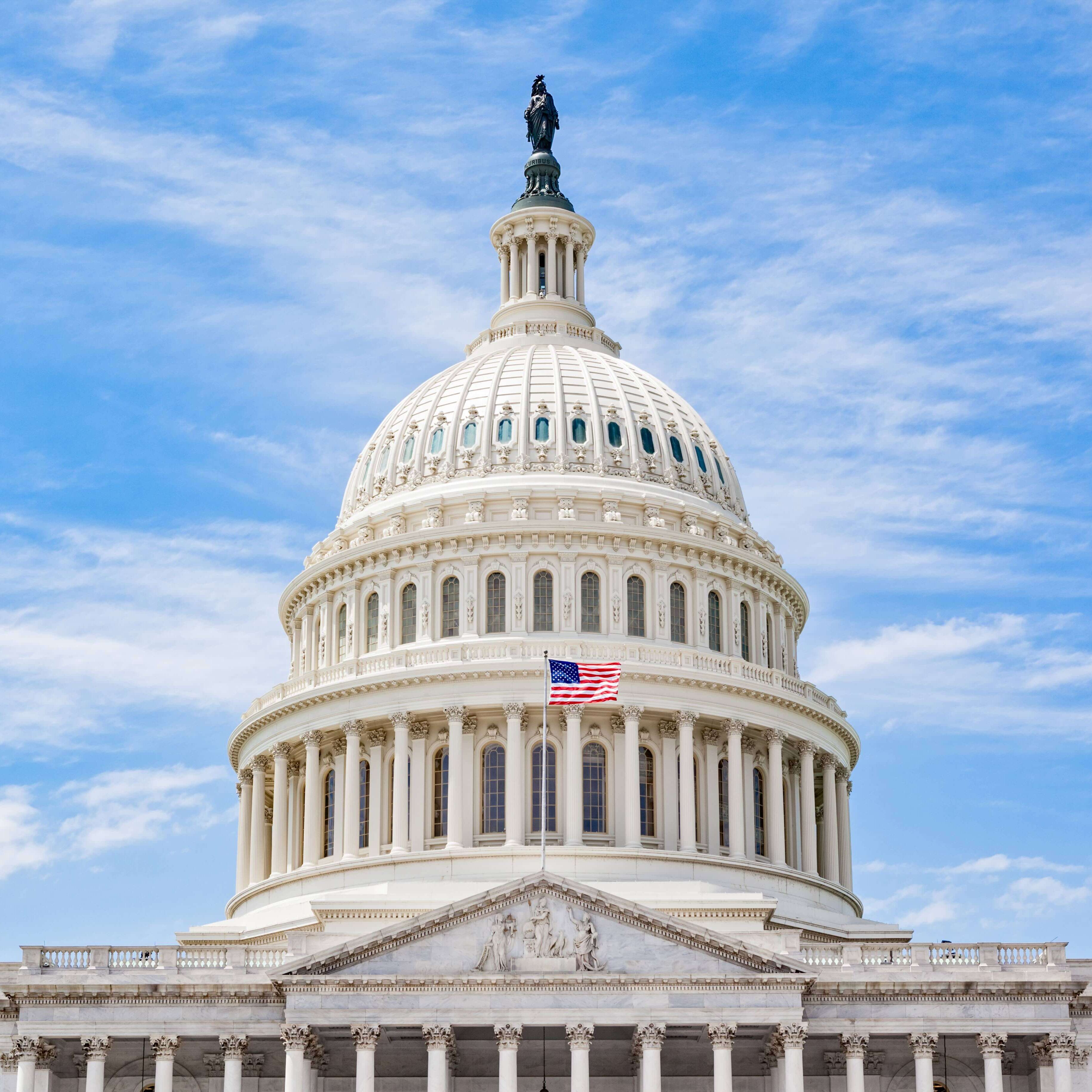 United States Capitol Dome in Washington DC